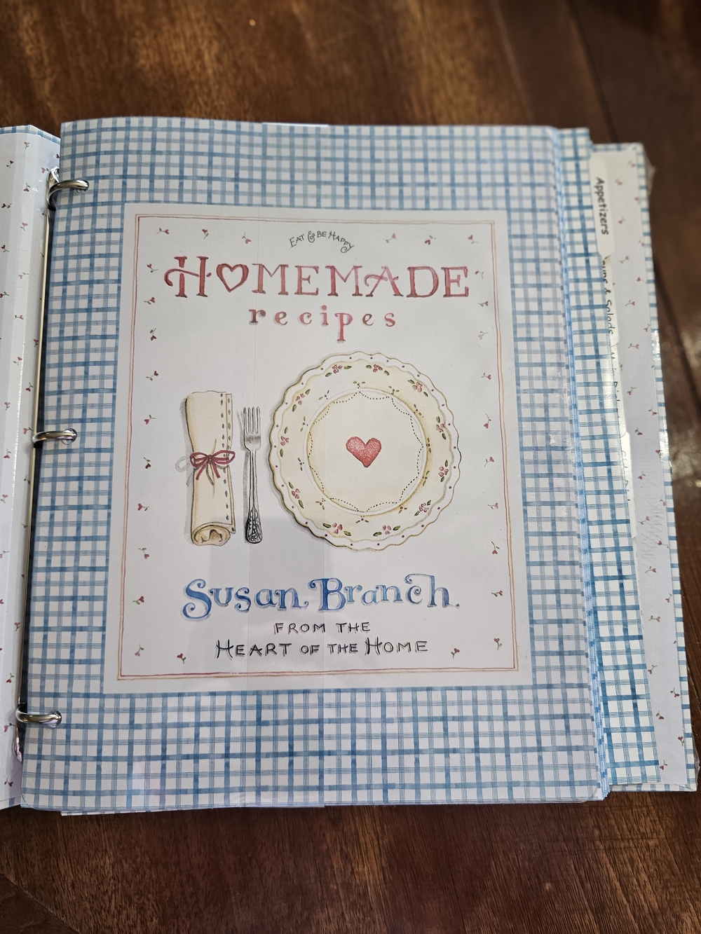 Susan Branch Homemade Recipes Cookbook Scrapbook - Picture 3 of 3